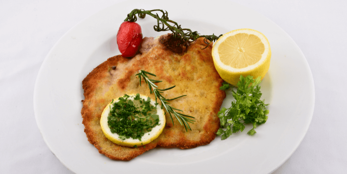 Breaded Veal Chop Milanese Style